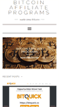 Mobile Screenshot of bitcoinaffiliateprograms.biz